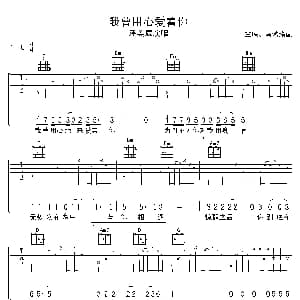 我曾用心的来爱着你 吉他谱 潘美辰