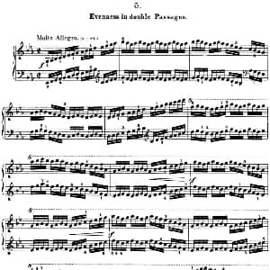 50首车尔尼Op.740钢琴手指灵巧技术练习曲 钢琴谱 车尔尼