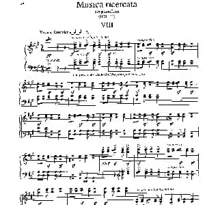 Musica Ricercata 钢琴谱 乔治 李盖蒂 Gyorgy Ligeti