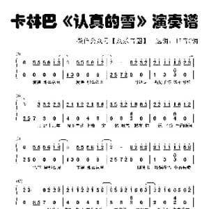 认真的雪_歌谱投稿_词曲:薛之谦 薛之谦