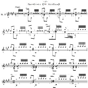 Sor Coste 26 Studies 吉他谱