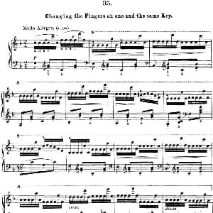 50首车尔尼Op.740钢琴手指灵巧技术练习曲 钢琴谱 车尔尼