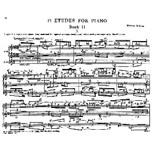 12 Etudes for Piano 钢琴谱 威廉 博尔科姆