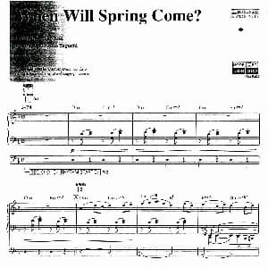 电子琴谱 | 春天何时来临 双排键电子琴