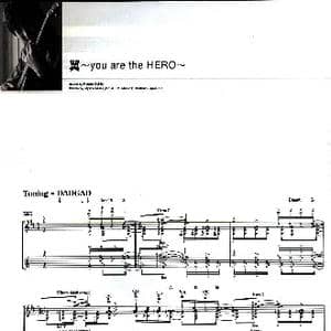 Wings You Are The HERO_歌谱投稿_词曲: 押尾桑