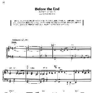 Before The End 钢琴谱 意 埃尼奥 莫里康内 Ennio Morricone