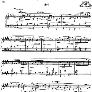 9首玛祖卡舞曲 Op.25 钢琴谱 亚力山大 斯克里亚宾