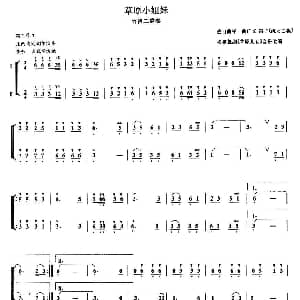 笛子谱 | 草原小姐妹 二重奏