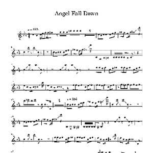 Angel Fall Down_歌曲简谱_词曲: Aiobahn