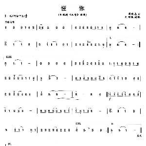 笛子谱 | 懂你 薛瑞光