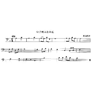 柑子树上打白花 长号