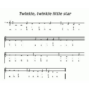 口琴谱 | Twinkle,twinkle little star 布鲁斯