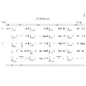 The Promise 誓言_歌曲简谱_词曲: 神秘园