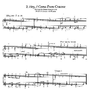 12 Folk Melodies 钢琴谱 维托尔德 卢托斯拉夫斯基 Witold Lutoslawski