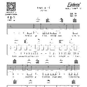 That girl 吉他谱 olly mars 爱德文吉他教室