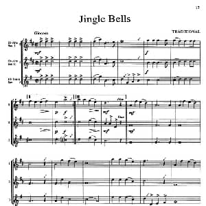 萨克斯谱 | Jingle Bells 三重奏