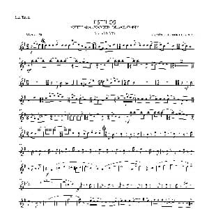 萨克斯谱 | ESTILOS 四重奏次中音萨克斯分谱