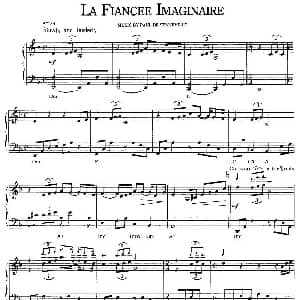 La Fiancee Imaginaire 钢琴谱