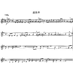 小提琴谱 | 叟先生