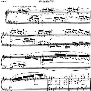 巴赫 平均律钢琴曲集 第一卷 之前奏曲 钢琴谱 巴赫