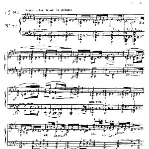 24 Exercices et Preludes Op.21 钢琴谱 亨利 赫尔茨