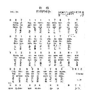 铃铛БУБЕНЦЫ_歌曲简谱_词曲:亚历山大.库西科夫 弗拉基米尔.巴卡列伊尼科夫