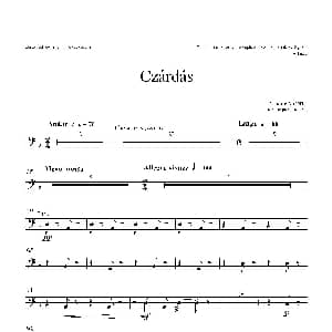 Czardas 查尔达斯 15重奏 5副打击乐
