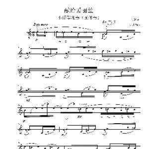 献给爱丽丝_歌谱投稿_词曲: 贝多芬作曲 王少师编曲