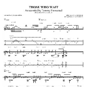 tommy emmanuel those who wait 吉他谱