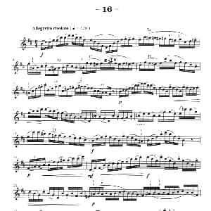 萨克斯谱 | 菲林萨克斯管练习曲 16 弗朗茨 威廉 费林原曲 李志远改编