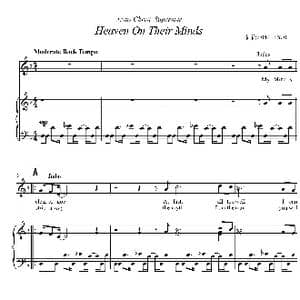 他们心中的天堂合唱谱_歌谱投稿