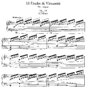 15 Etudes de Vortuosite Op.72 钢琴谱 莫里兹 莫什科夫斯基