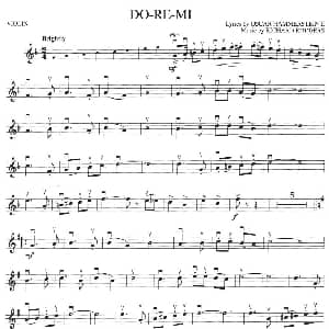 小提琴谱 | DO RE MI