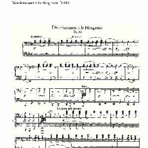 Divertissement à la Hongroise D.818 钢琴谱