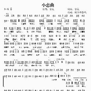 小恋曲_歌谱投稿_词曲:徐良 徐良
