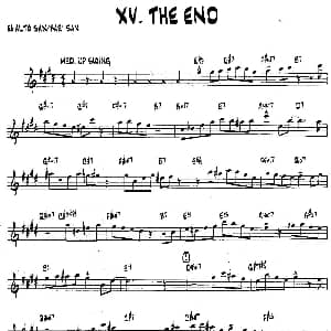 萨克斯谱 | THE END 15首爵士练习曲之15 Bob Mintzer