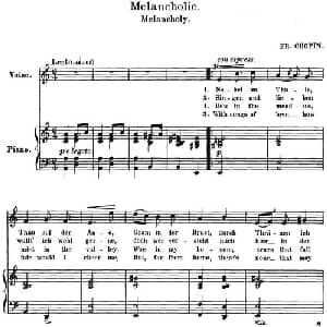 Chopin 17 Polish Songs Op.74,No.13_外国歌谱_词曲: 弗雷德里克 弗朗索瓦 肖邦