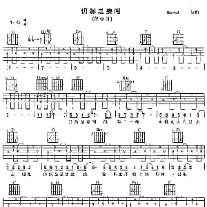 仍然是要闯 吉他谱 Beyond Beyond Beyond