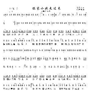 傣家小妹走过来_歌曲简谱_词曲:尚奋斗 石荣康