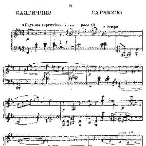 Ten Pieces from Cinderella Op.97 钢琴谱 谢尔盖 普罗科菲耶夫