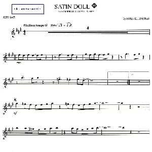 萨克斯谱 | satin doll 布娃娃