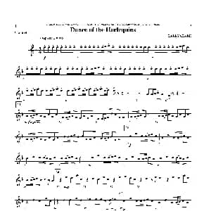 Dance of Harlequins 黑管 1 分谱