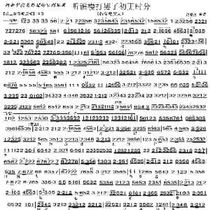 京剧 钓金龟哭灵 听谯楼打罢了初更时分_歌曲简谱