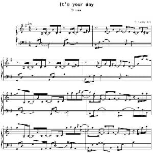 It's Your Day 钢琴谱 Yiruma作曲 SilverRay制谱