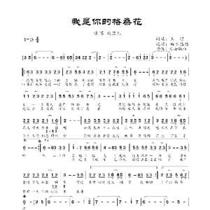 我是你的格桑花_歌曲简谱_词曲:王琪 王琪