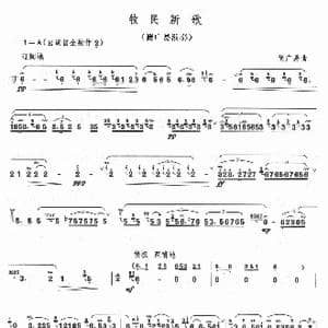 牧民新歌_歌曲简谱_词曲: 简广易