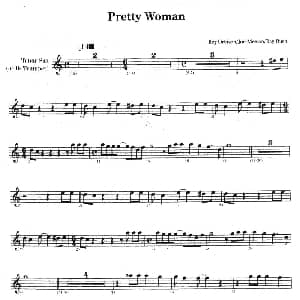 萨克斯谱 | Pretty Woman 布伦茨 伦道夫 Boots Randolph