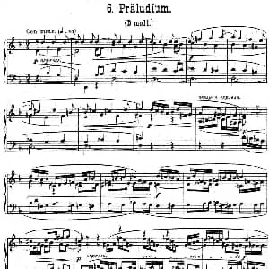 6 Preludes and Fugues Op.99 钢琴谱 马克斯 雷格