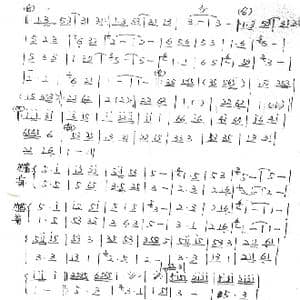 傣家欢歌_歌谱投稿_词曲: 青岛中学民乐团