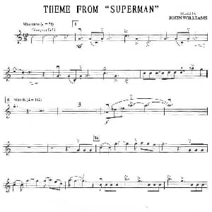 小提琴谱 | THEME FROM SUPERMAN 超人
